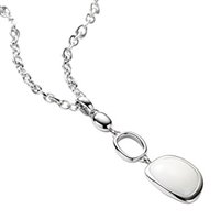 Collana Fossil Donna in Acciaio Pietre dure JF84852040